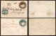 OLTREMARE - EGITTO - 1898/1899 - Tre Buste Postali Usate (una Tassata) - Sonstige & Ohne Zuordnung