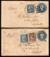 OLTREMARE - INDIA - 1924/1925 - Due Buste Postali Con Complementari Da Docca A Calcutta - Autres & Non Classés