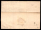 PREFILATELICHE - 1855 Lettera Da Livorno 19 Apr. Per Marsiglia Manoscritto "p.la Via Di Mare Vap. M. Antonietta" E Segni - Other & Unclassified