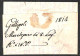 PREFILATELICHE - Gallipoli - Due Lettere Per Napoli Del 1811 (rosso) E 1814 - Tassate - Other & Unclassified