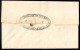 PREFILATELICHE - 1849 - Repubblica Romana - Battaglione Di Guarcino / Maggiore In Prima (Ovale) + RR A Penna - Lettera I - Other & Unclassified