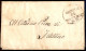 PREFILATELICHE - 1849 - Repubblica Romana - Comune Di Trivigliano (Ovale) + RR A Penna - Lettera In Franchigia Per Filet - Autres & Non Classés