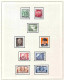 Delcampe - LOTTI & COLLEZIONI - GERMANIA - DDR - 1950/1954 - Collezione Di Valori E E Serie Complete Del Periodo Montate Su 15 Fogl - Other & Unclassified