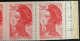 2274 C2 Conf. 5 Date 6/ 16.9.83 Carnet Liberté 2.00F Rouge - Modern : 1959-…