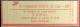 2274 C3 Conf. 9 Filet Contour D'encadrement & Numéroté Carnet Fermé Liberté 2.00F Rouge - Modern : 1959-...