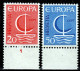 Switzerland / Helvetia / Schweiz / Suisse 1966 ⁕ Europa Cept Mi.843-844 ⁕ 2v MNH - Unused Stamps