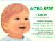 Astrologie - Astro Bébé - Cancer - Illustration Laurent Pognante - CPM - Carte Neuve - Voir Scans Recto-Verso - Astrología