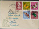 Schweiz, Pro Juventute 1957 Markensatz Auf Dem Brief Nach Finnland - Lettres & Documents