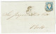 Portugal, 1857, # 12, Para O Porto - Lettres & Documents