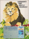 LION Animaux Vintage Carte Postale CPSM #PBS061.FR - Leoni