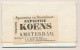 Rotterdam - Amsterdam 1847 - Spoorweg En Stoomboot Exp. Koens  - ...-1852 Voorlopers