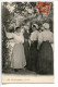 CPA Voyagé 1917 * NOS TOURANGELLES * 4 Jeunes Femmes Costumes Coiffes * N.P. Editeur - Centre-Val De Loire