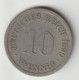 DEUTSCHES REICH 1890 A: 10 Pfennig, KM 4 - 10 Pfennig