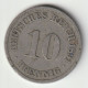 DEUTSCHES REICH 1891 A: 10 Pfennig, KM 12 - 10 Pfennig