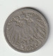 DEUTSCHES REICH 1891 D: 10 Pfennig, KM 12 - 10 Pfennig