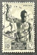 FRAEQ0223U2 - Local Motives - Fishermen Of Niger - 10 F Used Stamp - AEF - 1947 - Gebraucht