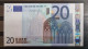 1 X 20€ Euro Draghi  R018E1 P30820523086 - UNC Netherlands / Holland - 20 Euro