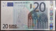 1 X 20€ Euro Draghi  R020F3 P34082425603 - UNC Netherlands / Holland - 20 Euro