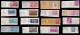 US.STAMPS.1952-1960.SET 40 POSTMARK. - Lettres & Documents