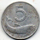 5 Lires 1954 - 5 Liras