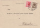 LETTERA 1945 RSI 20+30 MON DIST TIMBRO BOLZANO +MDB AL VERSO (YK866 - Marcophilia