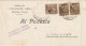 LETTERA 1945 RSI 30+2X10 TIMBRO TREVISO (YK865 - Poststempel