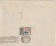 LETTERA 1944 RSI 2X25 TIMBRO EMPOLI FIRENZE +ERINNOFILO AL VERSO Con Contenuto (YK772 - Marcophilie