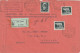 ASSICURATA 1943 RSI L.2,55X2 +15 TIMBRO S.REMO IMPERIA MILANO (YK711 - Marcophilia