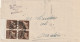 LETTERA 1945 LUOGOTENENZA 4X50 PA/PM TIMBRO CATANZARO ANDALI (YK654 - Storia Postale