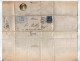 VP23.091 - 1888 - Lettre / Facture - Doublures A. MARSEILLE à VILLEFRANCHE ( Rhône ) Pour MONTPELLIER - Textile & Vestimentaire