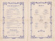 BOURGES PROGRAMME EDUCATION MUTUELLE CONCERT SUIVIL DU BAL ANNEE 1907 - Programmes