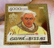 GUINEE BISSAU 2005 - NEUF**/MNH - LUXE - SHEET BLOC BF - GOLD OR + SILBER ARGENT - RARE - PAPE JEAN PAUL II - Guinée-Bissau