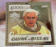 GUINEE BISSAU 2005 - NEUF**/MNH - LUXE - SHEET BLOC BF - GOLD OR + SILBER ARGENT - RARE - PAPE JEAN PAUL II - Guinea-Bissau