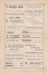 BOURGES PROGRAMME KERMESSE PARC DE VAUVERT ANNEE 1910 CONCOUR DE TIR FOIRE AUX PAINS D EPICES PUB VAUDOUX BRUNET - Programmes