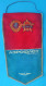 AEROFLOT - Soviet Airlines ... Russia National Airline Original Vintage Pennant LARGE SIZE Russie Russian Airways CCCP - Pubblicità