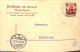 China (before 1949) 1907 Reply Paid Postcard 4/4c On 10/10pf To Duisburg, Used Postal Stationary - Autres & Non Classés