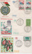 Madagascar - Lot De 15 FDC Début Independance 1958-1962 - Madagascar (1960-...)