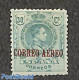 Spain 1920 Non Issued Airmail Stamp 30cs, Signed, Unused (hinged) - Nuovi