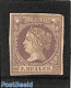 Spain 1860 2R, Lila, Stamp Out Of Set, Unused (hinged) - Nuevos