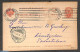 Finland 1891 Reply Paid Postcard 4/4k, Used Postal Stationary - Lettres & Documents