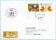 UNO-Wien R-Brief Hansa 80 Lübeck-Travemünde D Erinnerungsstempel MI-No 08 - Covers & Documents