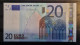 1 X 20€ Euro Draghi E008C5 X37340951573 - UNC  France / Frankreich / Oberthur - 20 Euro