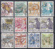 Switzerland / Helvetia / Schweiz / Suisse 1986-1988 ⁕ Postal Transport ⁕ 12v Used - Used Stamps