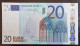 1 X 20€ Euro Draghi E010B3 X40248480017 - UNC  France / Frankreich / Oberthur - 20 Euro