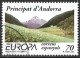 Andorra, Spanish Adm. 1999. Scott #257 (U) Europa, Incles Valley  (Complete Issue) - Gebraucht