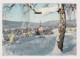 Norway NORGE Lillehammer General View Photo Postcard 1970s With Topic Stamp Sent Abroad (67680) - Covers & Documents