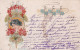 GUYANE FRANCAISE - 1892 - 10 C NOIR SUR LILAS - OBLITERE SUR CARTE POSTALE - Lettres & Documents