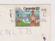 CANADA Montreal 1976 Olympics General View RPPc, With Topic Stamp 20c. Sport Sent Abtoad (67676) - Cartas & Documentos