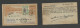 Belgian Congo. 1914 (25 Febr) Kambove - Belgium, Bruxelles (24 March) Ovptd 5c Stat Card + Adtl, Tied Cds, Arrival Along - Autres & Non Classés