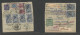 Germany - Xx. 1921 (10 Dec) Stattin - Sweden, Holmby (20 Dec) Front And Reverse Massive Multifkd Postal Package + Arriva - Autres & Non Classés